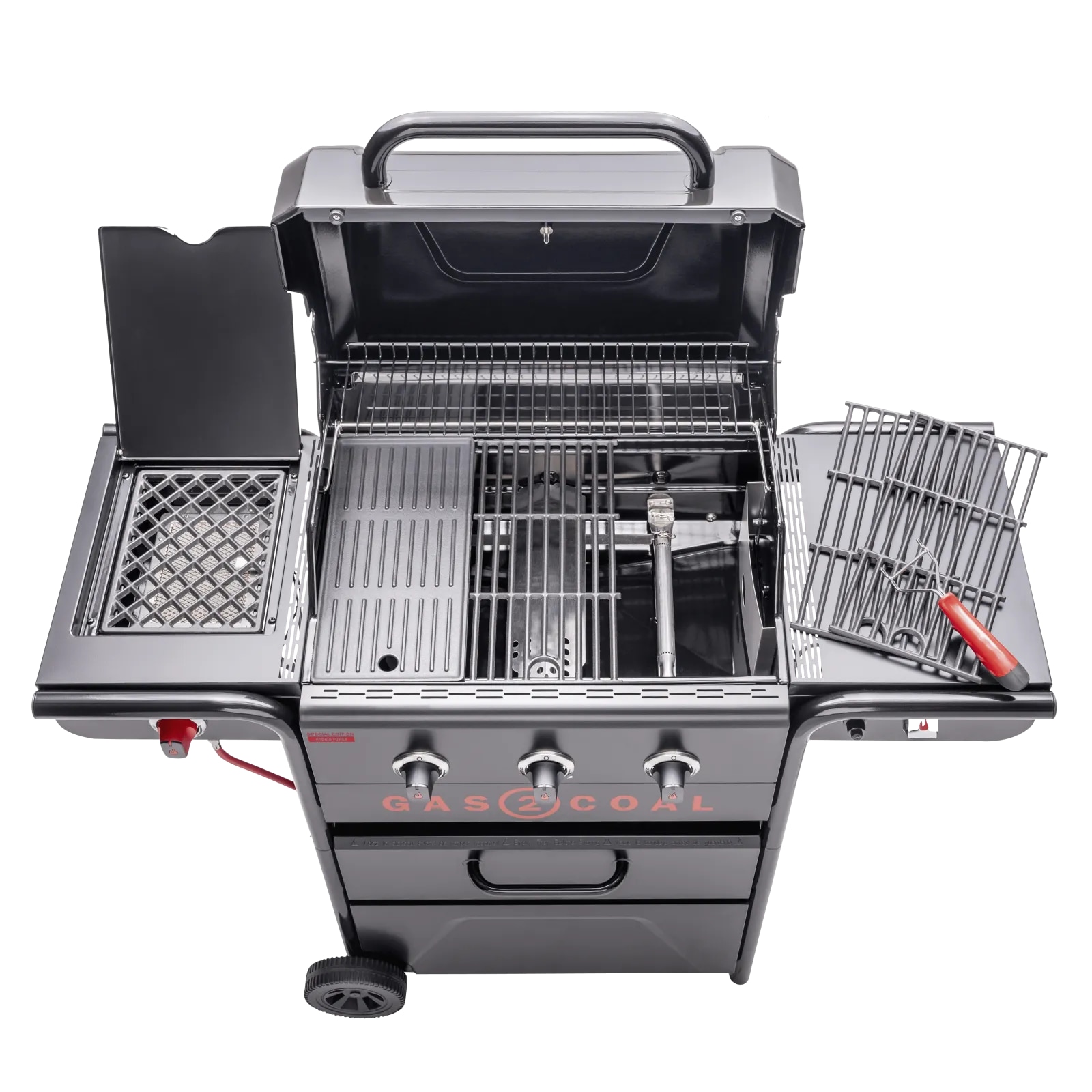 Char-Broil Gas2Coal2.0 330 Hybridgrill - Gasgrillar - 4260547590082 - 3