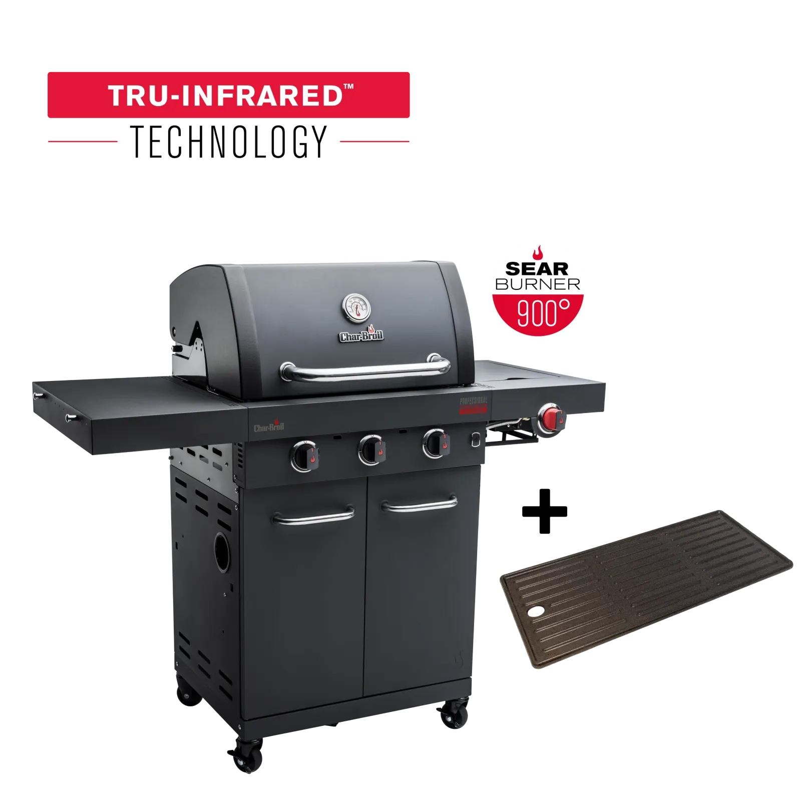 Char-Broil Prof.Pow.Ed.3 3+1 Gasolgrill - Gasgrillar - 4260657727217 - 2