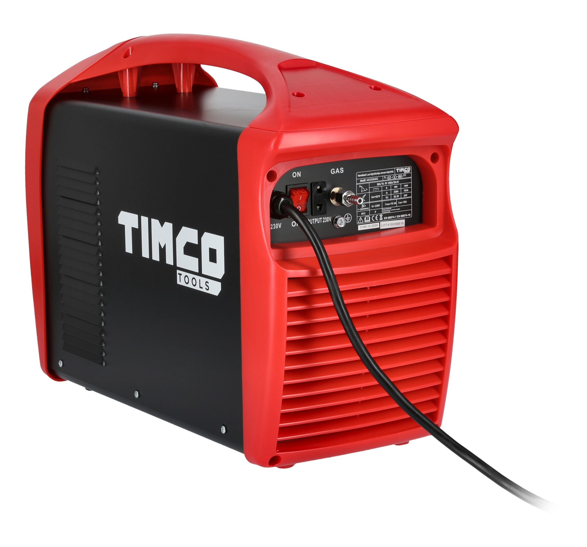 Timco Mi250Mig Mig Svetsmaskin - Svetsmaskiner och Svetstillbehör - 6438014186894 - 3
