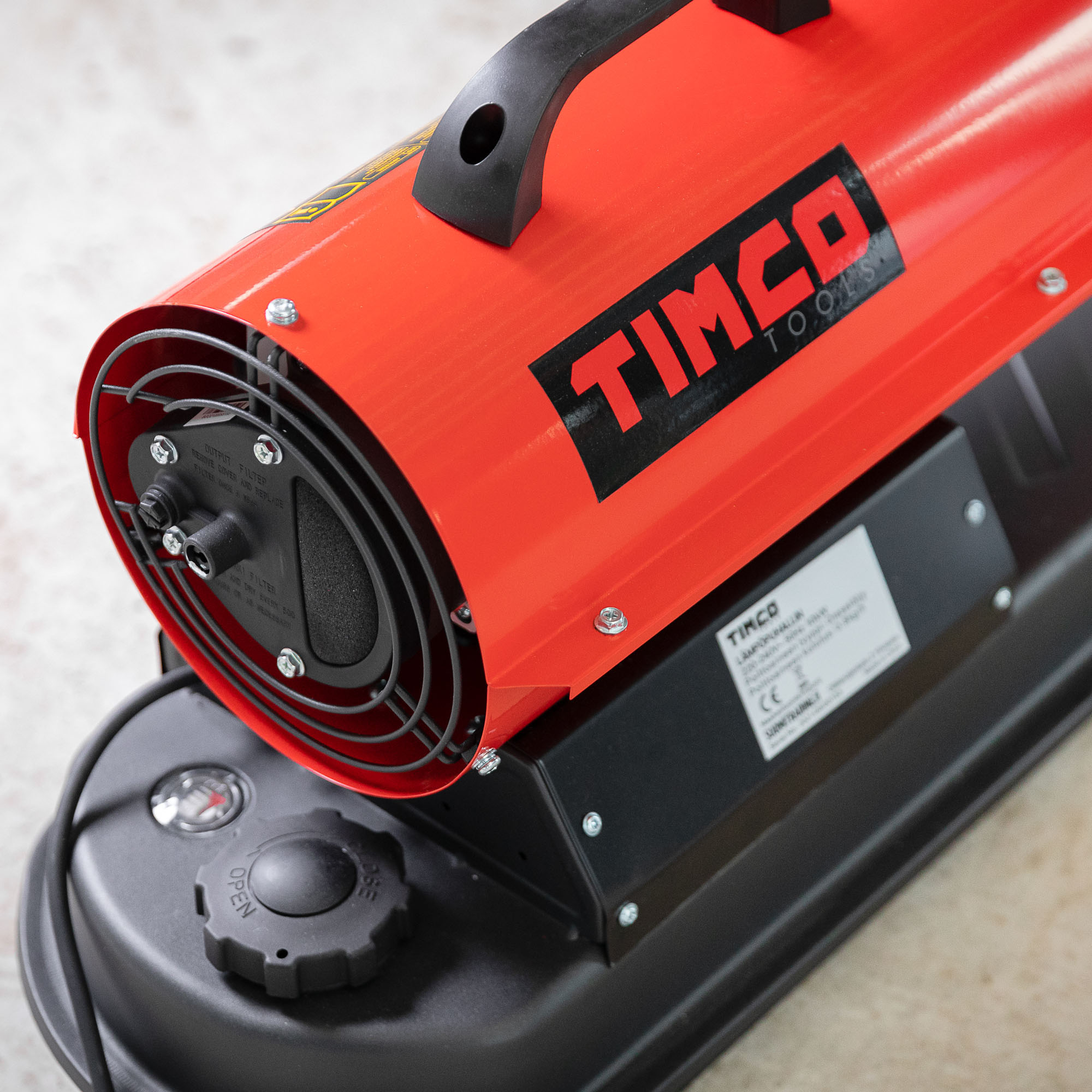 Timco 10 kW Värmefläkt - Bränsledrivna värmare - 6438014227139 - 3