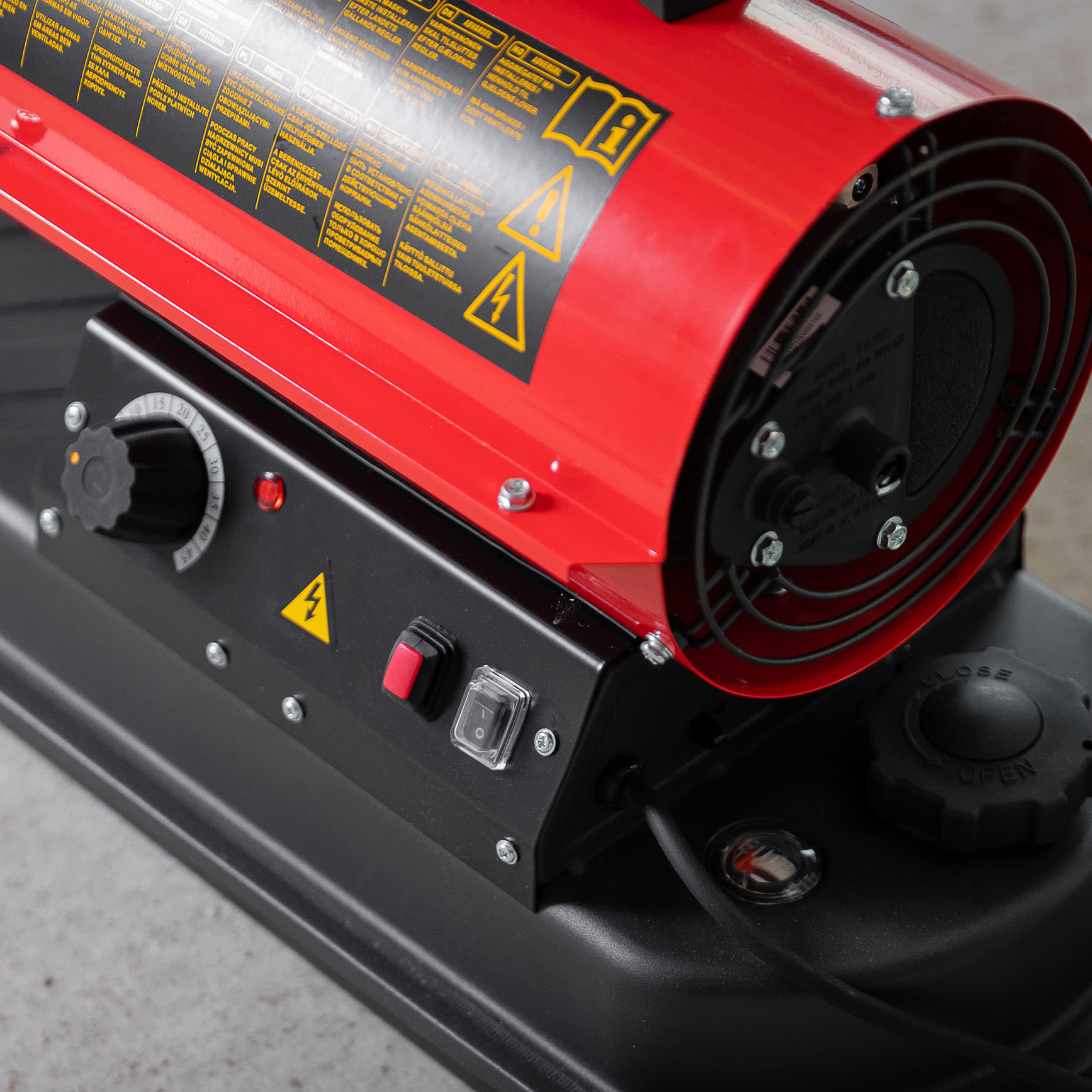 Timco 10 kW Värmefläkt - Bränsledrivna värmare - 6438014227139 - 4
