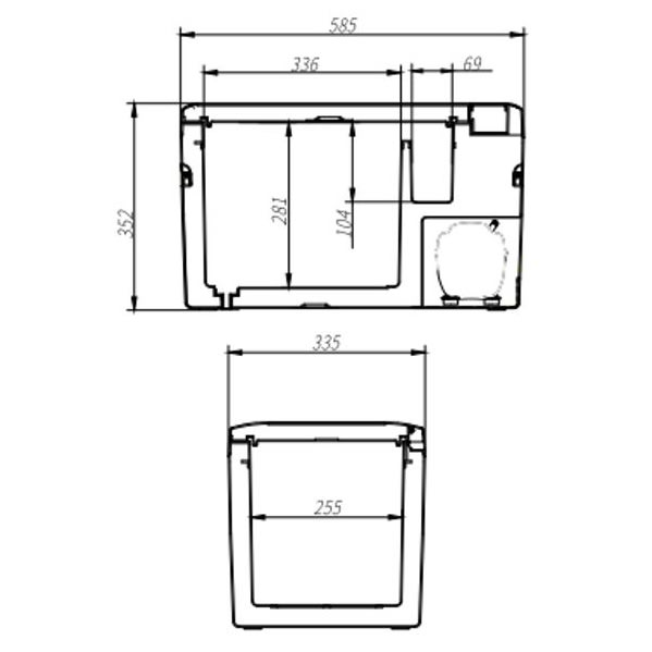 Frezzer Pro 25L 12/24V 230V Kylskåp - Portabla Kylskåp och Frysar - 6438014269153 - 4