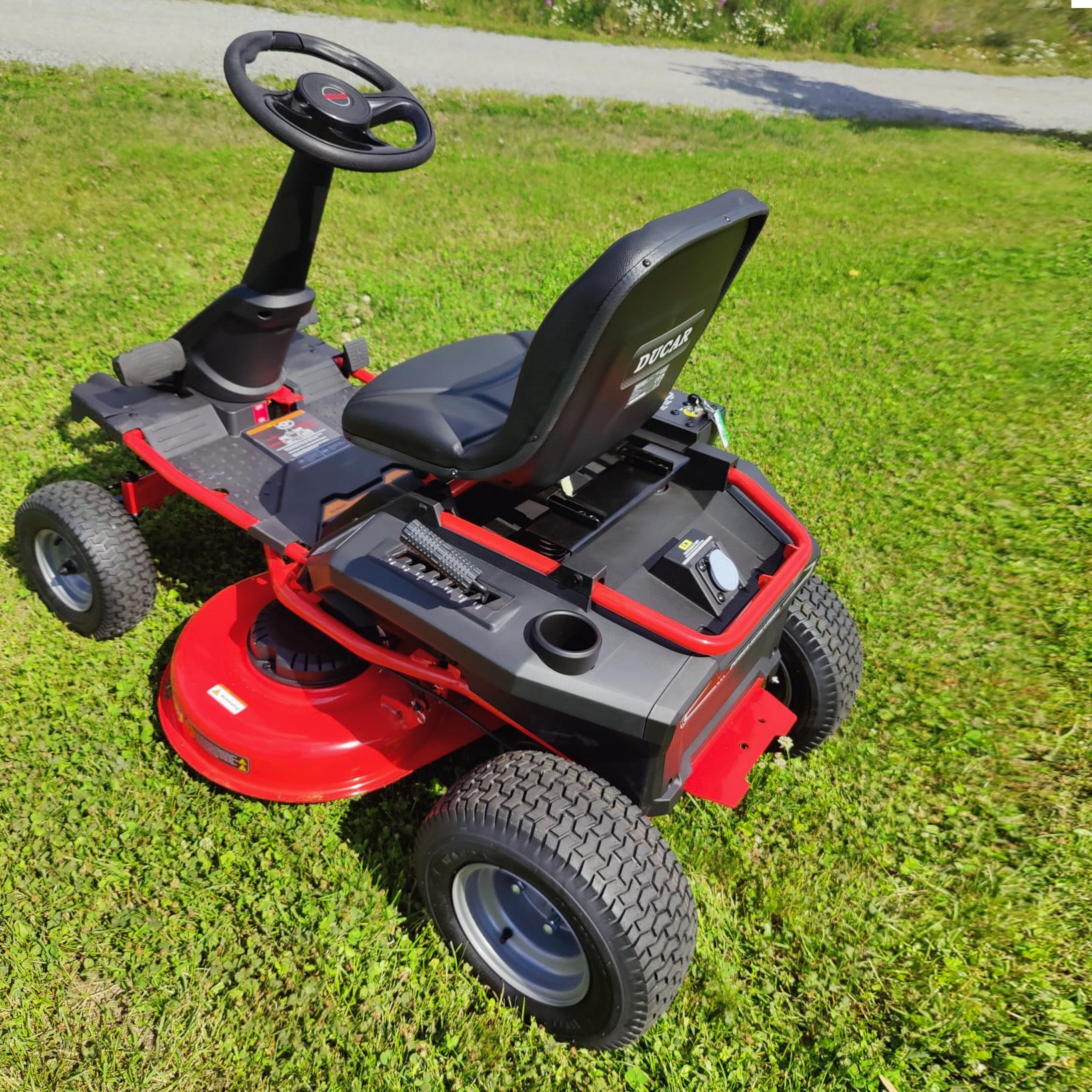 Ducar 30" 48V 50Ah Akkuajoleikkuri - Polttoainekäyttöiset Ruohonleikkurit - 6438014336541 - 4