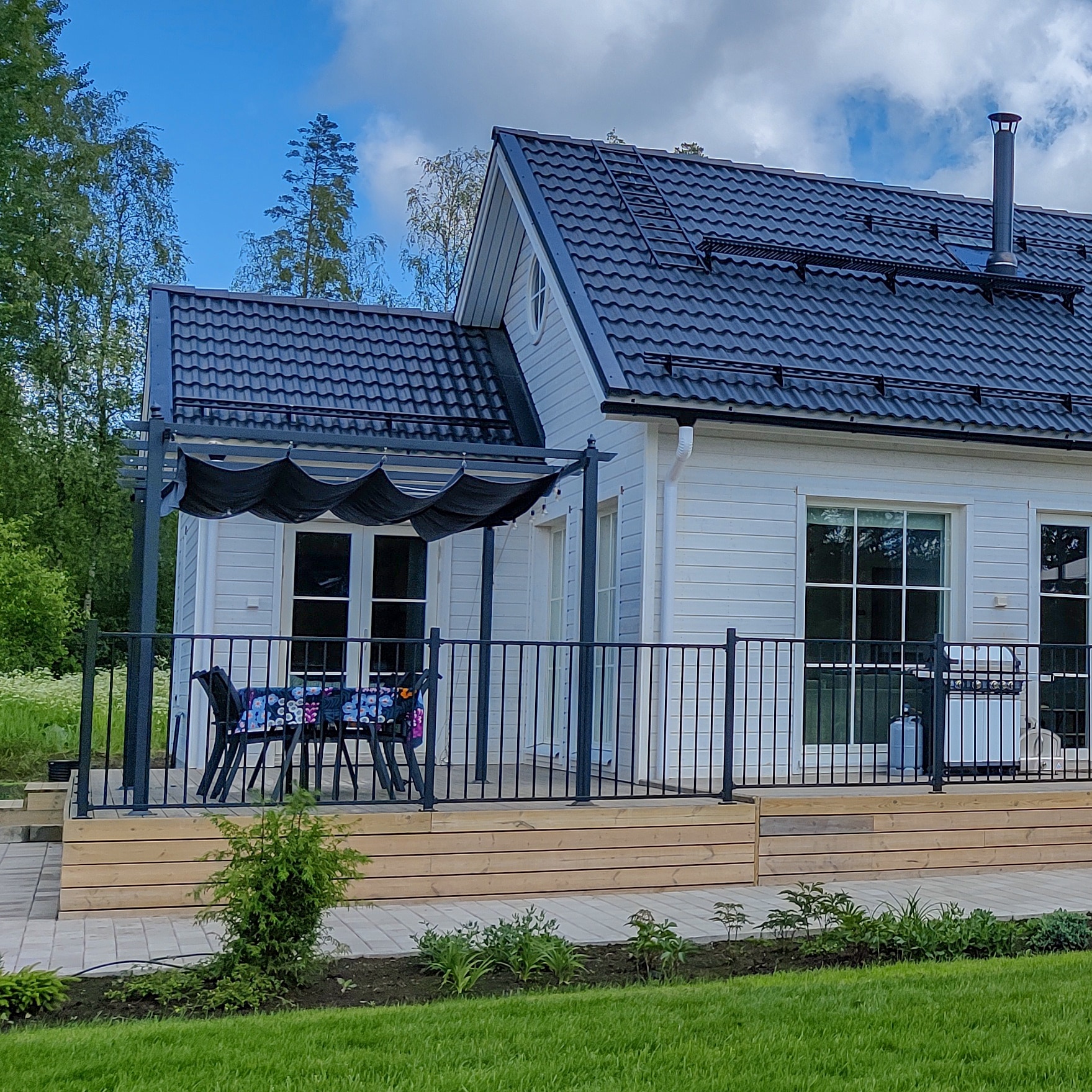 Green Land Garden Vit. Stängselelement - Staketelement och Staketbrädor - 6438014340371 - 6