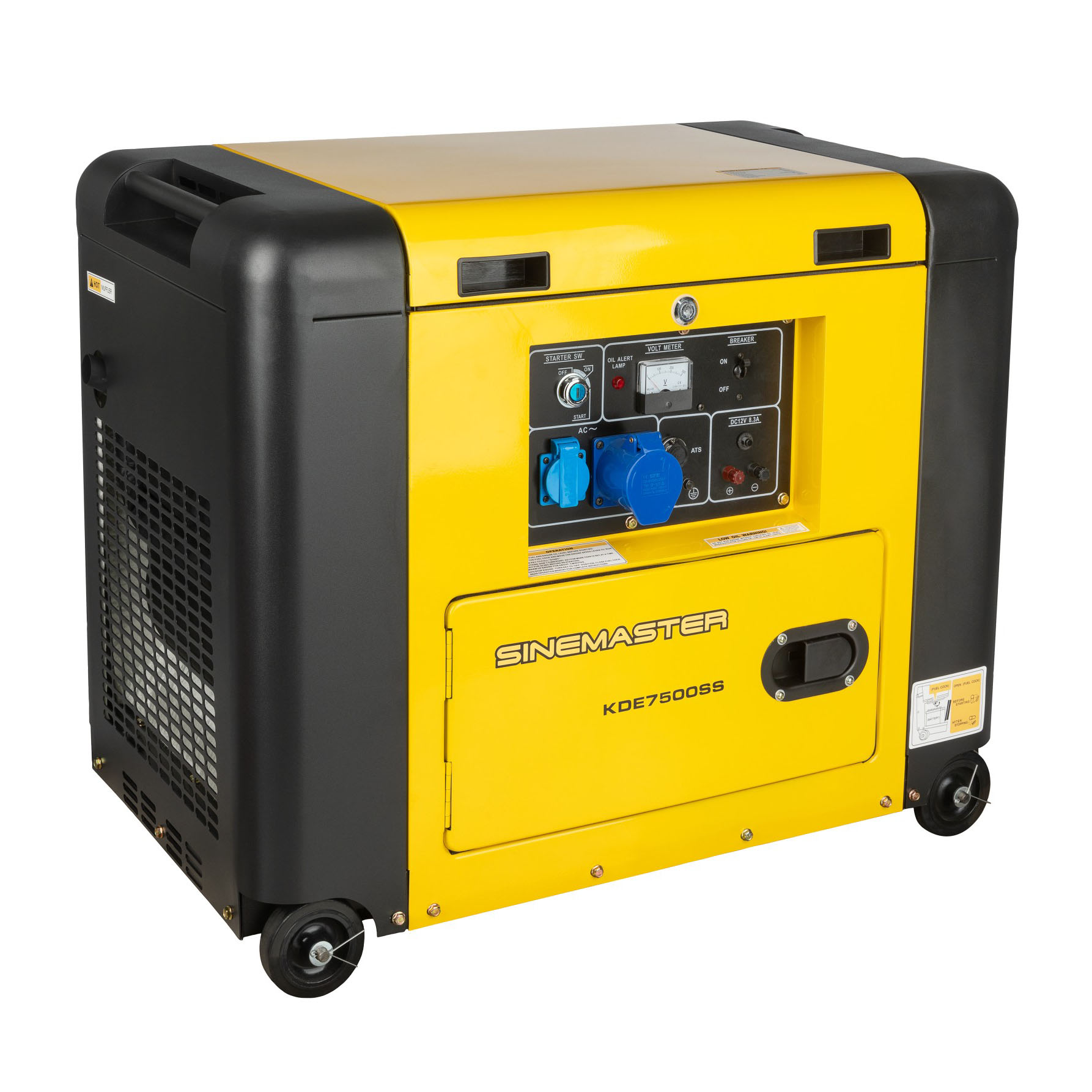 Sinemaster 7500W 230V Diesel Elverk - Aggregat - 6438014342603 - 1