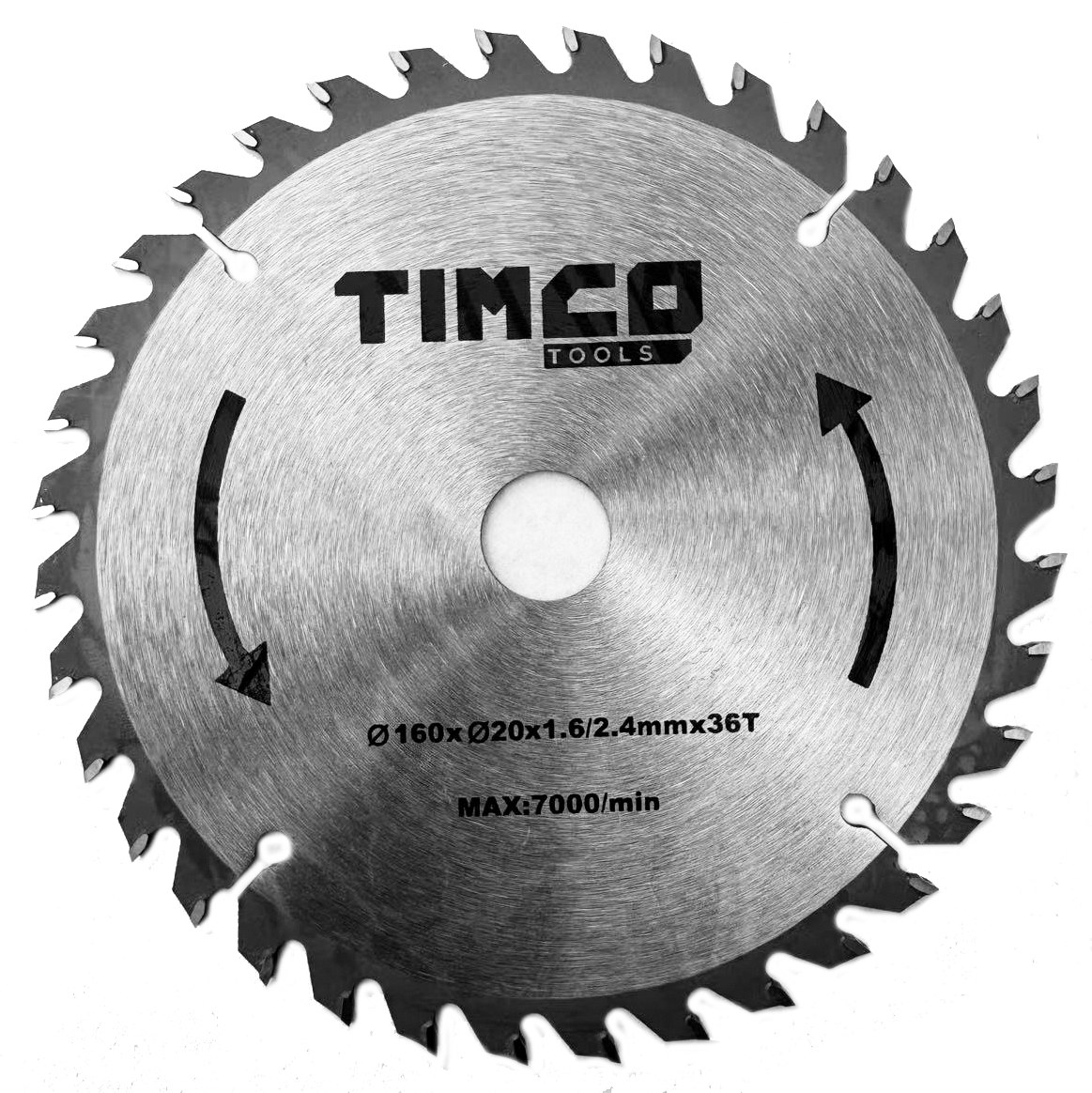 Timco 160X20 36T Cirkulationssågklinga - Cirkelsågklingor - 6438014368085 - 1