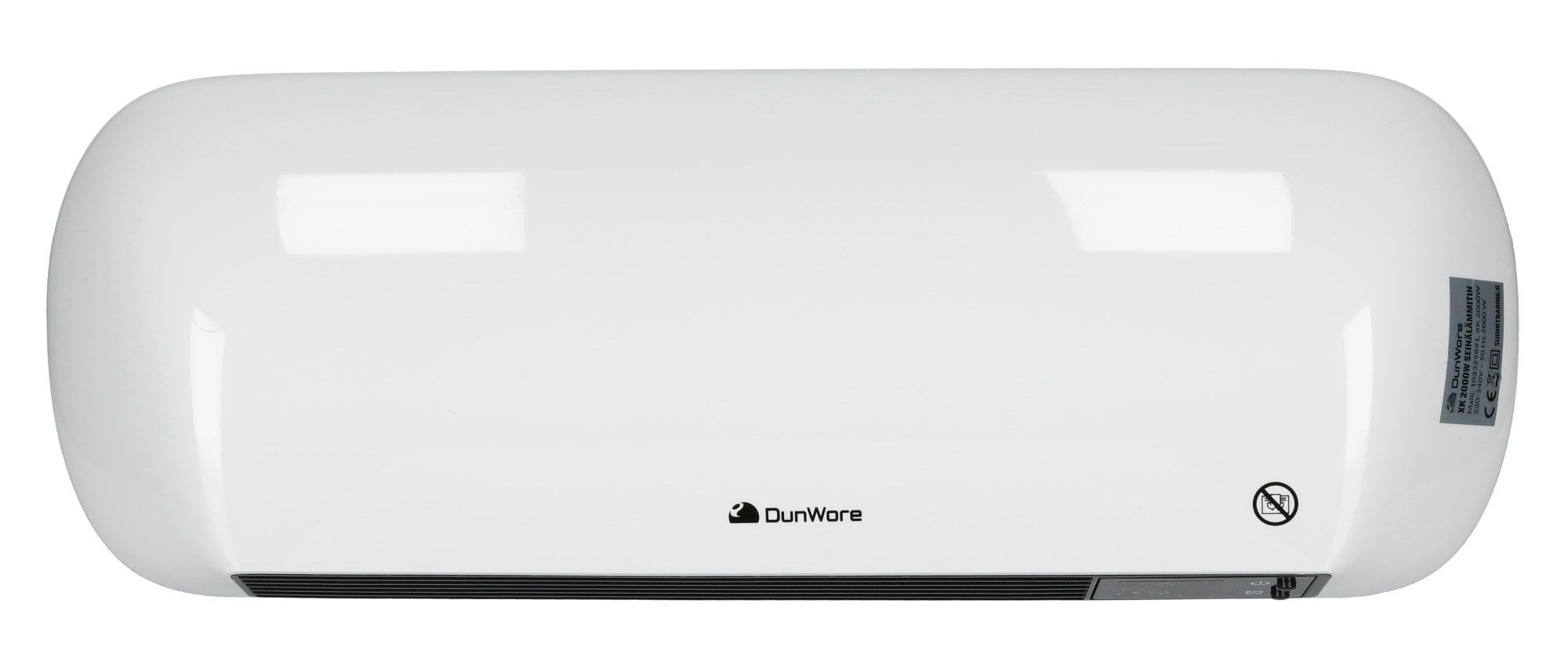 Dunwore Xk 2000W Väggvärmefläkt - Elelement och -värmare - 6438014371337 - 2