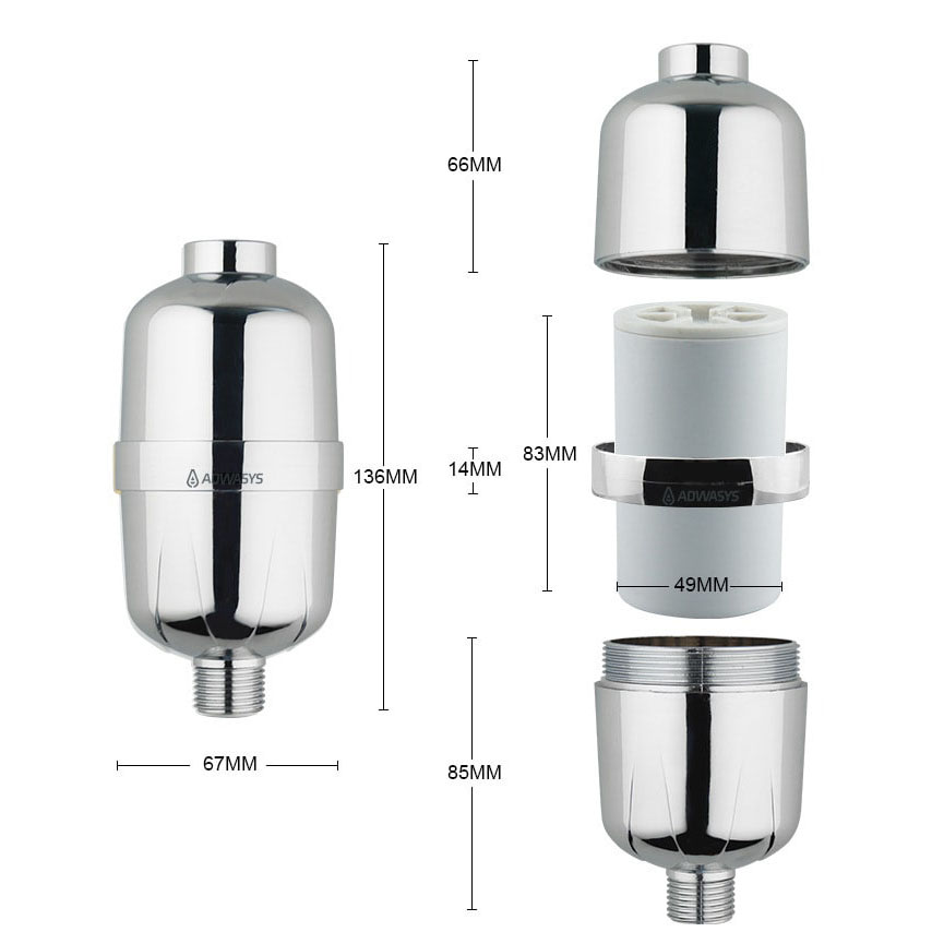 Adwasys Vitalfresh-01 Utbytesfilter - Vattenrening - 6438014374680 - 2