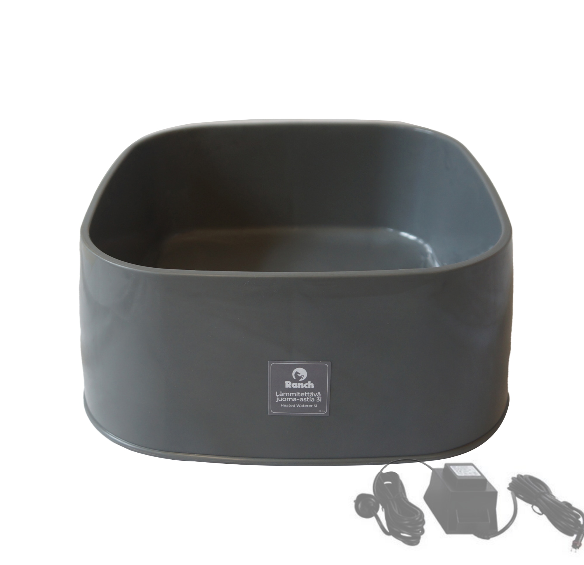 Ranch 3L Lämmitettävä Juoma-Astia+Muunt - Juomakupit - 6438014380209 - 1