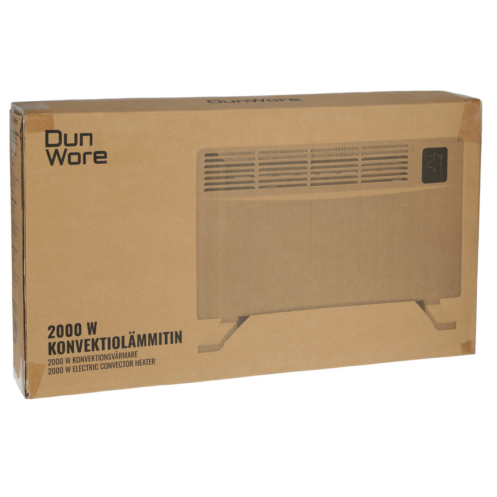 Dunwore 2000W Konvektionsvärmare - Elelement och -värmare - 6438014385693 - 3