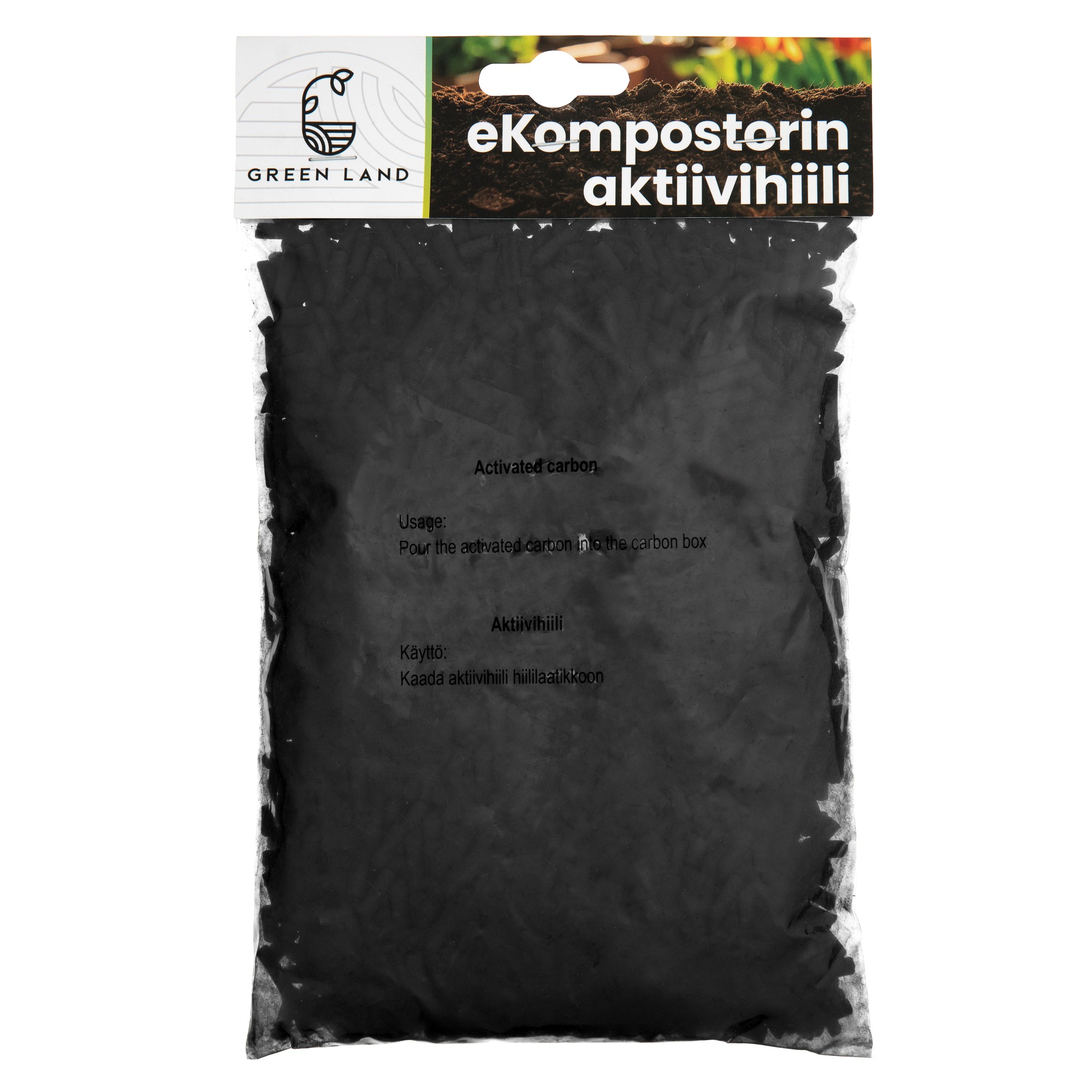 Green Land Ekompostorin Aktiivihiili 500 - Kompostorit - 6438014385945 - 1