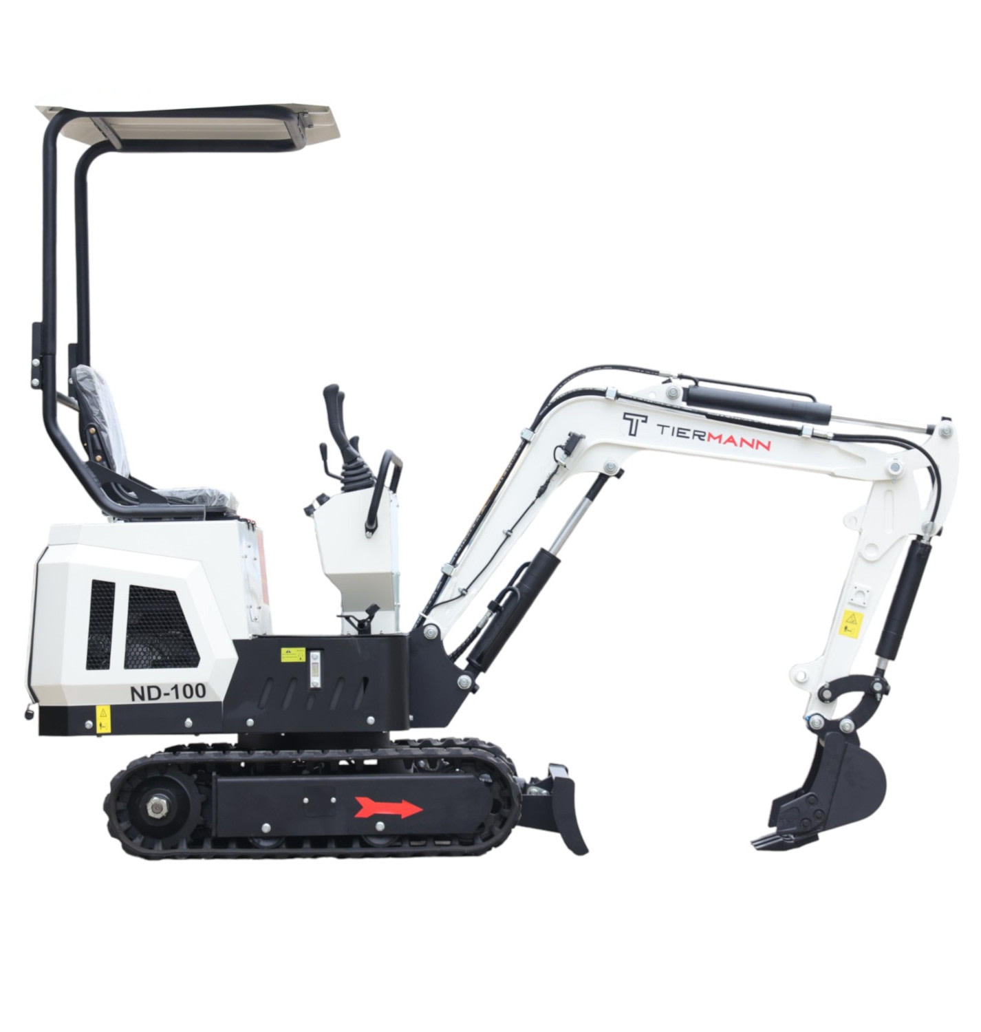 Tiermann Nd-100 1.0T Minigrävare - Övriga trädgårdsmaskiner - 6438014386034 - 1