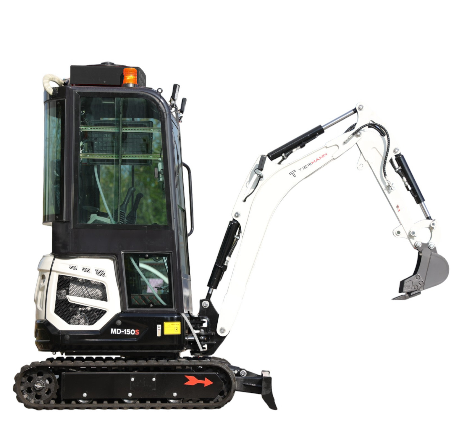 Tiermann Md-150S 1.5T Minigrävare - Övriga trädgårdsmaskiner - 6438014386041 - 1