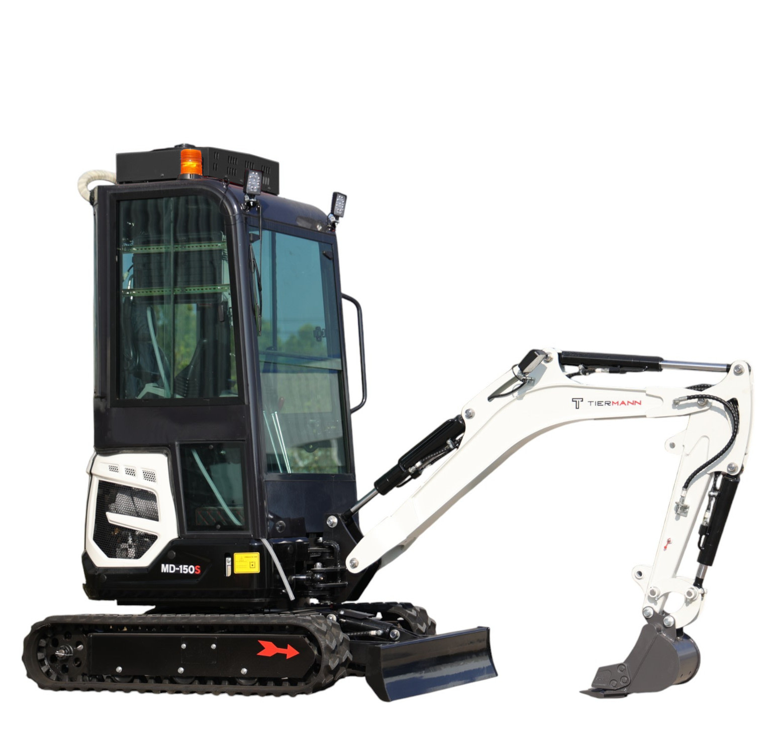 Tiermann Md-150S 1.5T Minigrävare - Övriga trädgårdsmaskiner - 6438014386041 - 2