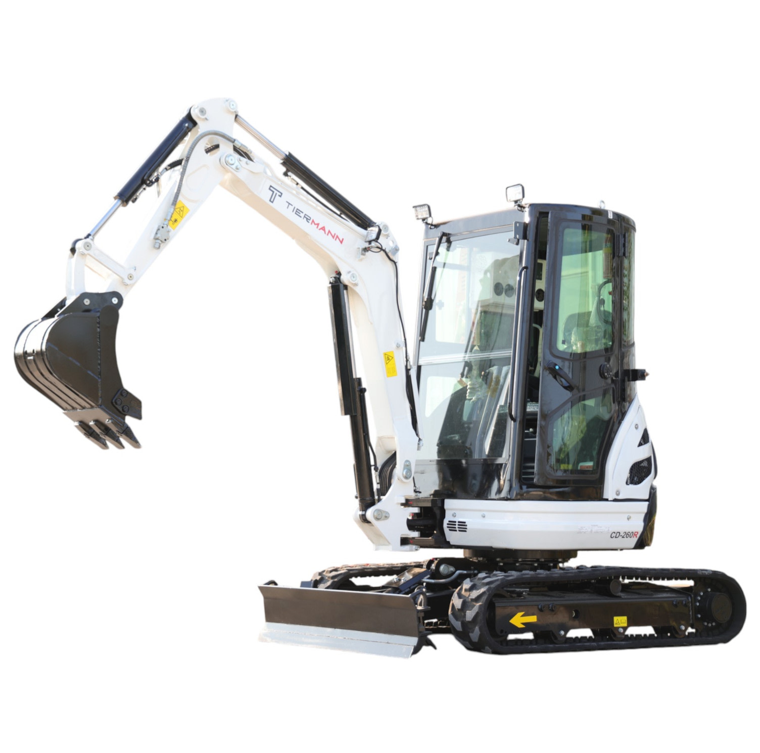 Tiermann Cd-260R 2.6T Minigrävare - Övriga trädgårdsmaskiner - 6438014386065 - 1
