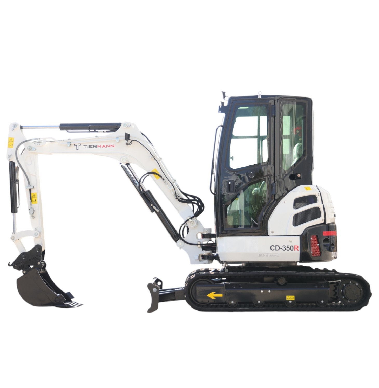 Tiermann Cd-350R 3.5T Minigrävare - Övriga trädgårdsmaskiner - 6438014386072 - 1