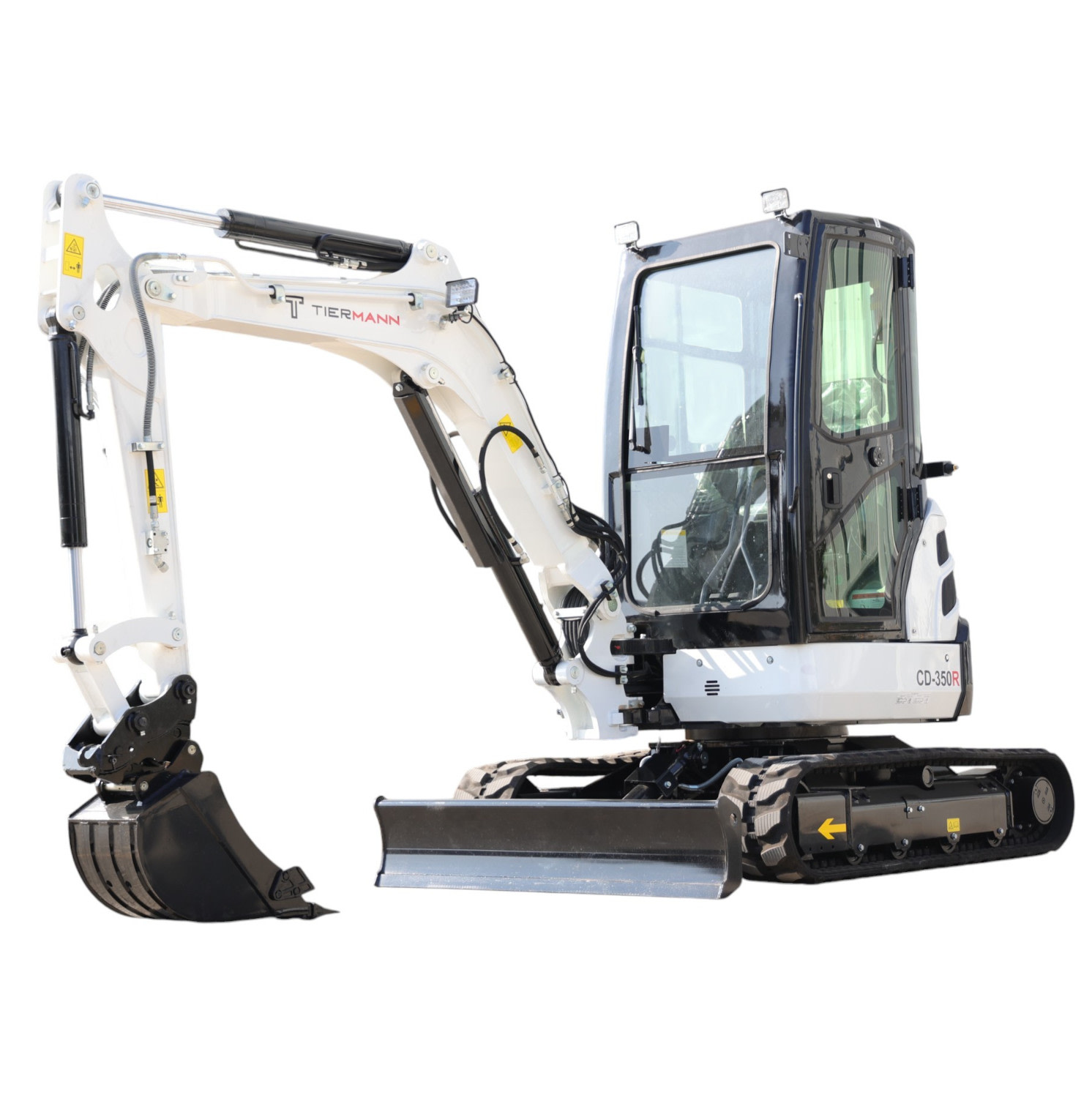 Tiermann Cd-350R 3.5T Minigrävare - Övriga trädgårdsmaskiner - 6438014386072 - 2