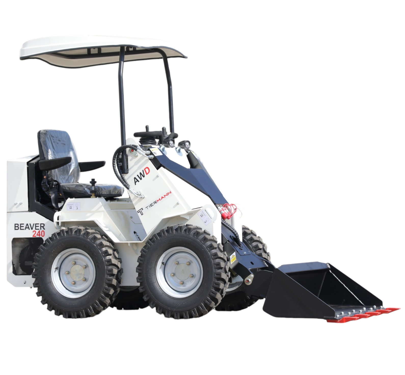 Tiermann Beaver 240 Minilastare - Övriga trädgårdsmaskiner - 6438014386089 - 1