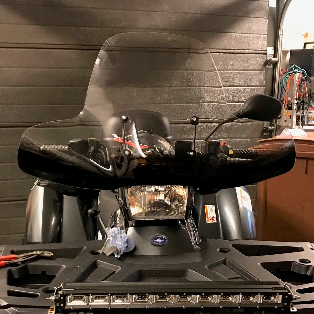 Nextgear Atv Tuulisuoja - ATV-Työlaitteet ja Kärryt - 6438014393230 - 2