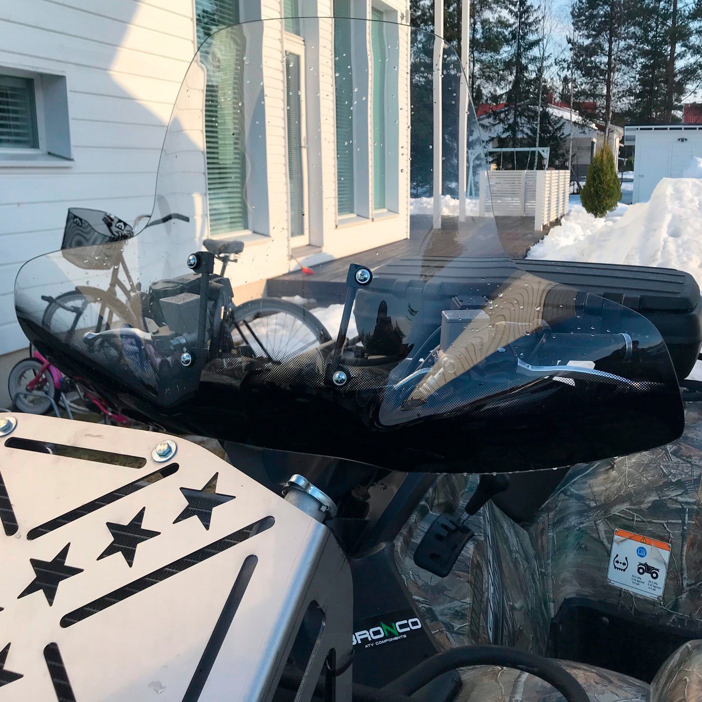 Nextgear Atv Vindskydd - ATV-Redskap och Släpvagnar - 6438014393230 - 4