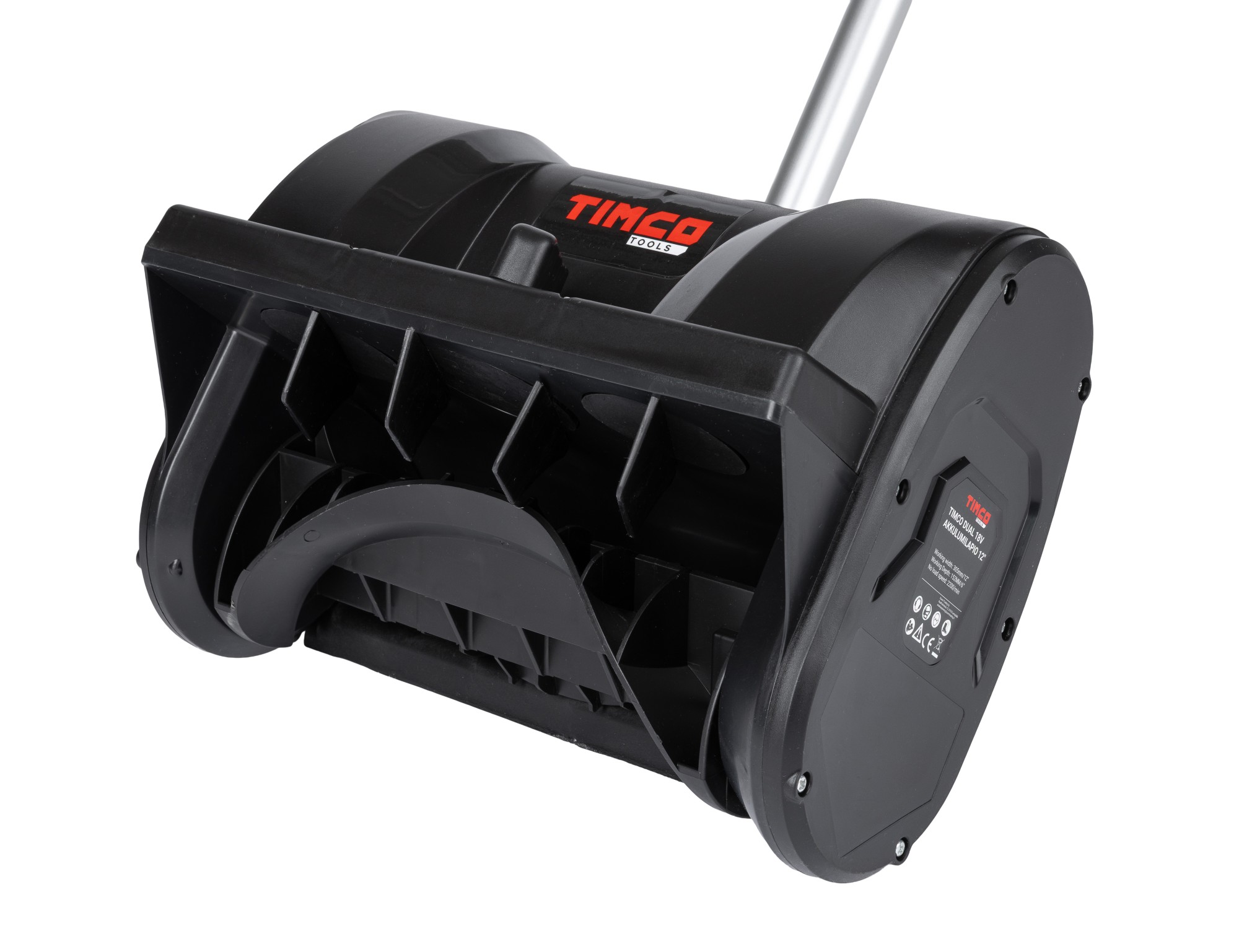 Timco Dual 18V 12" Batteridriven snöskyffel - Snöskovlar och snöskyfflar - 6438014399409 - 4