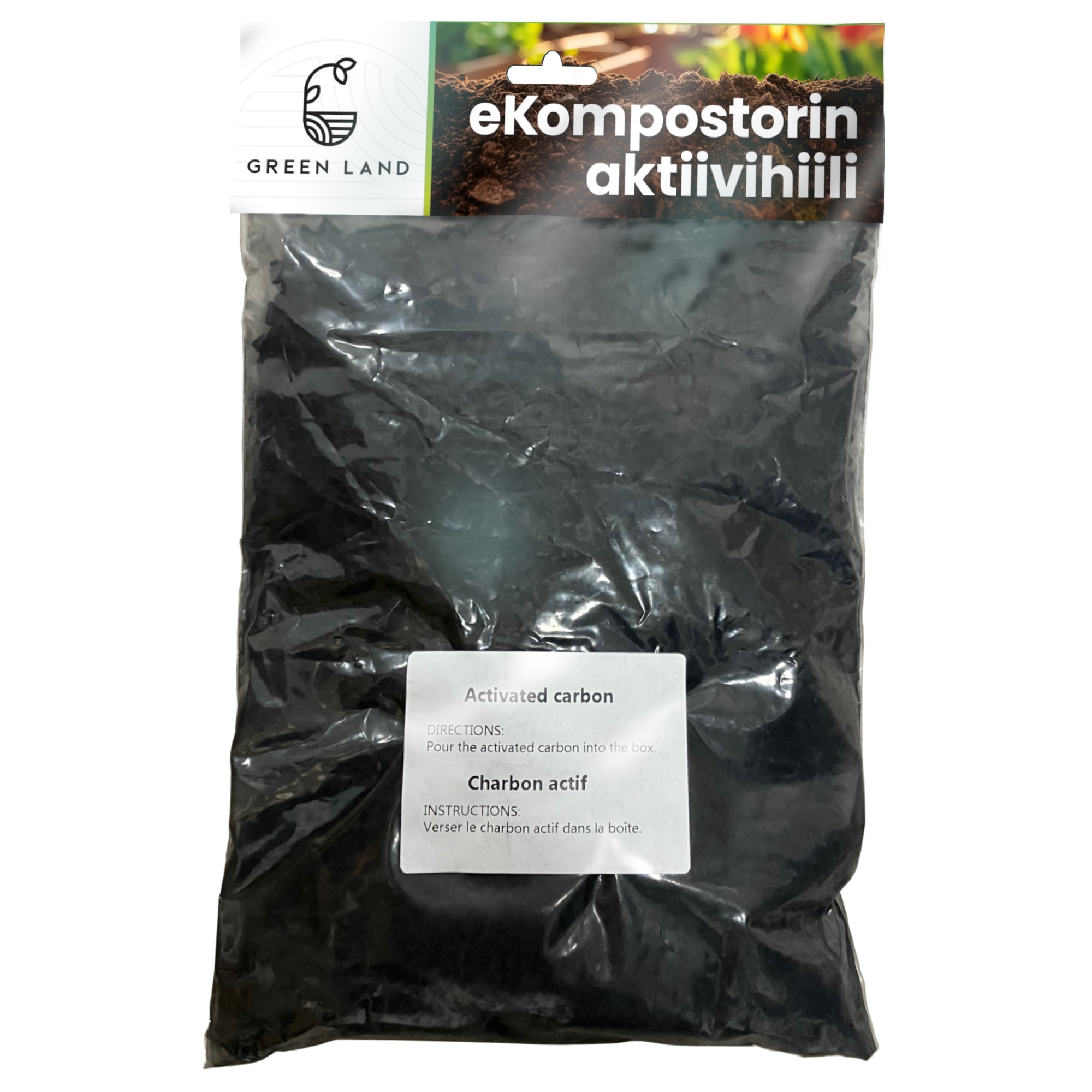 Green Land Ekompostorin Aktiivihiili 700 - Kompostorit - 6438014404240 - 1