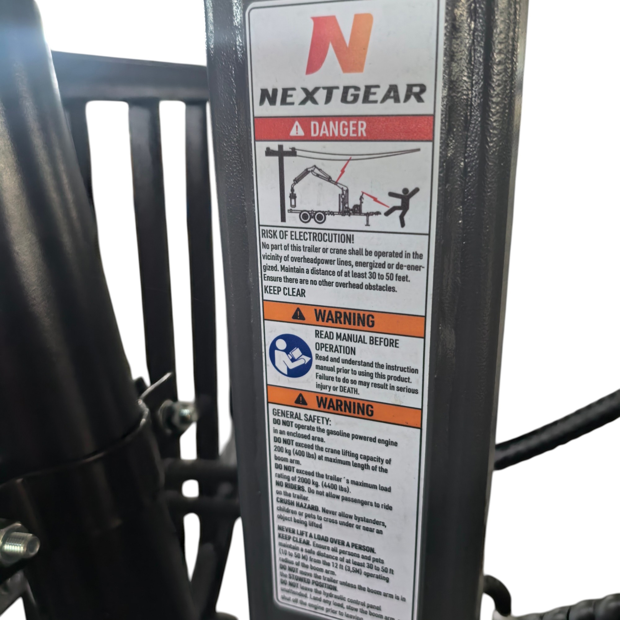 Nextgear Atv-2000 Tukkikärry - ATV-Työlaitteet ja Kärryt - 6438014417387 - 5
