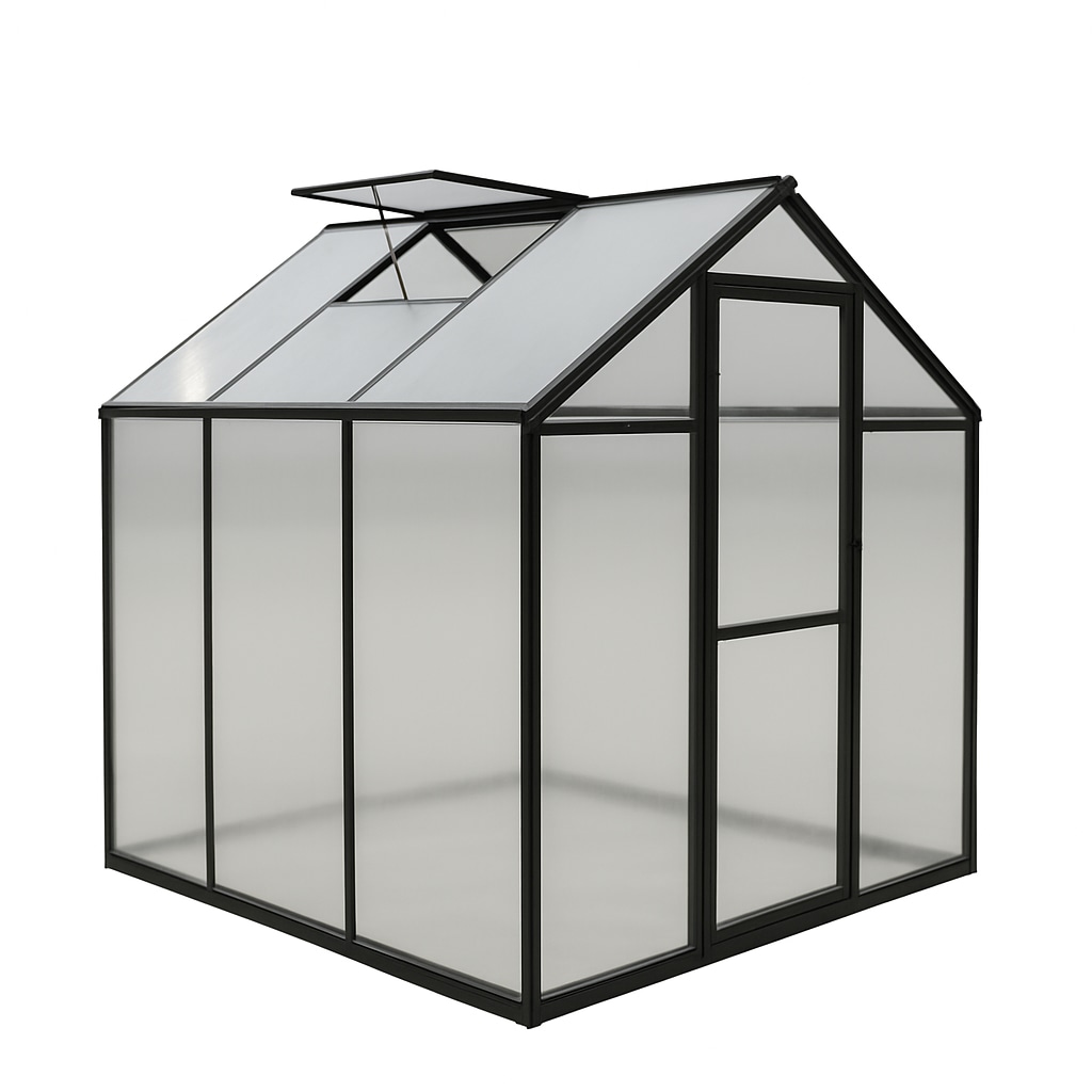 Green Land Solid 3,4 m² växthus - Övriga Gårdsbyggnader - 6438014421575 - 1