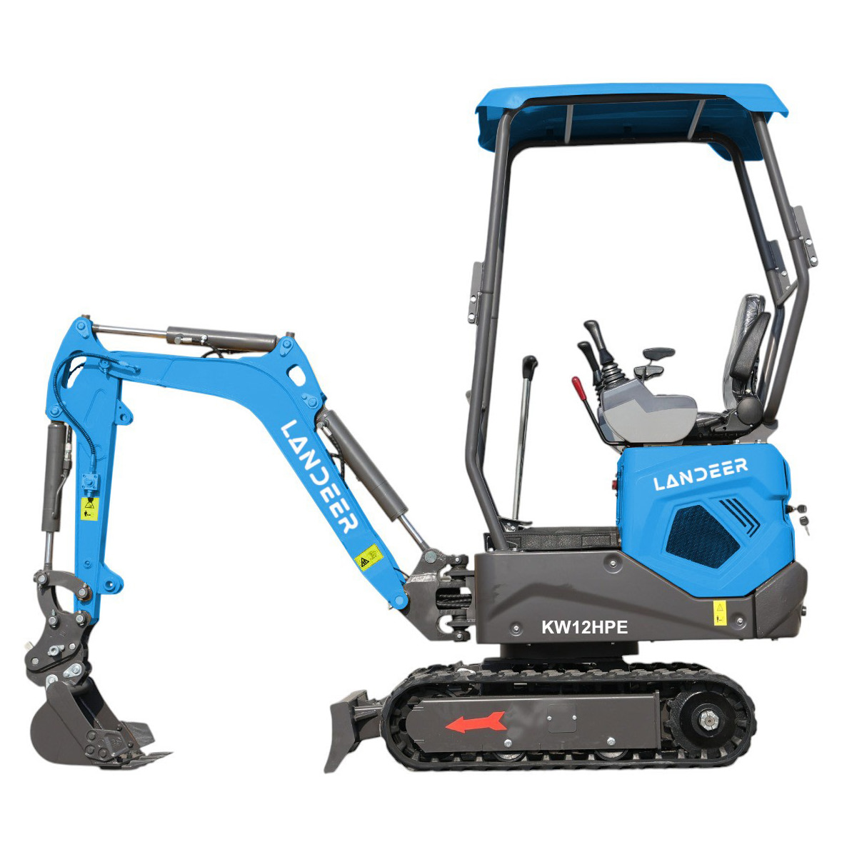 Landeer Kw12Hpe 1,2T Minigrävare - Övriga trädgårdsmaskiner - 6438014422251 - 1