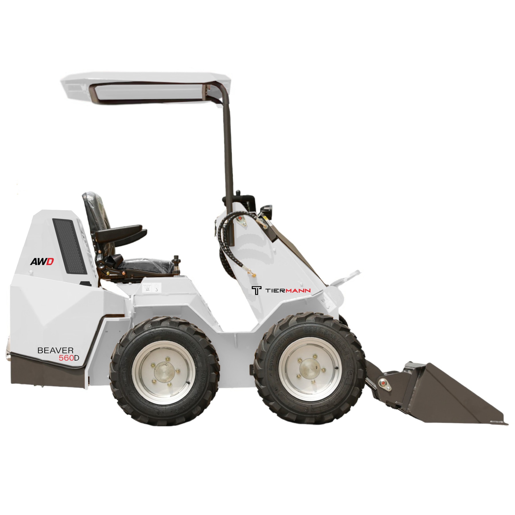 Tiermann Beaver 560D Minilastare - Övriga trädgårdsmaskiner - 6438014422268 - 1