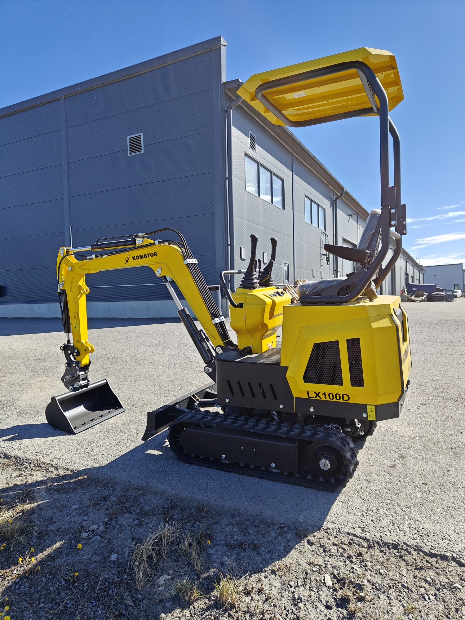 Komator Lx100D 1,0T Minikaivinkone - Muut Puutarhakoneet - 6438014422282 - 2