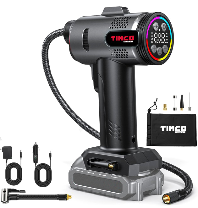 Timco Dual 18V Däckpump - Övriga sladdlösa maskiner - 6438014425054 - 1