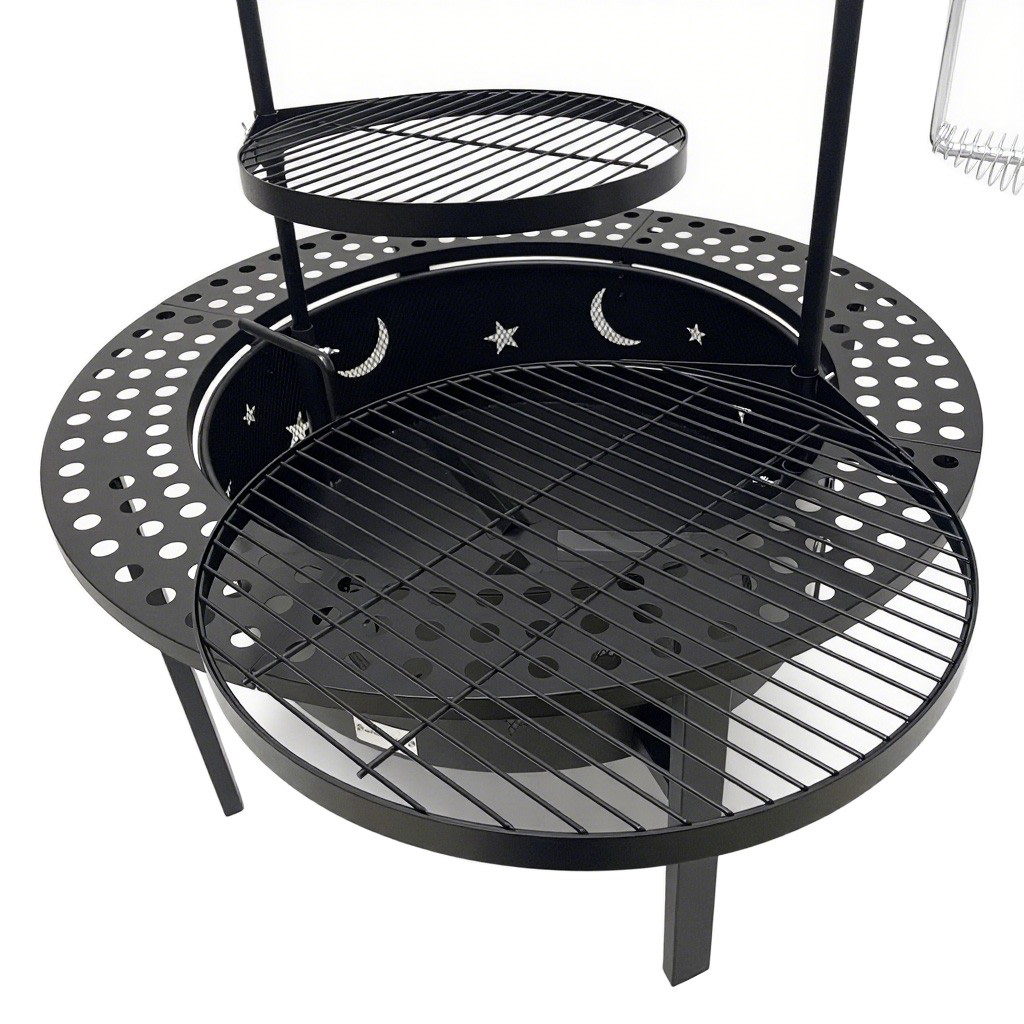 Black Flame Rotisserie Tulisija - Tulisijat - 6438014426648 - 4