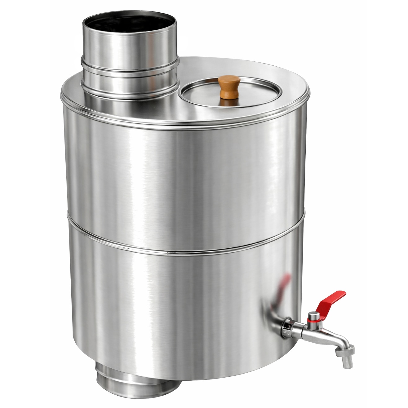 Sawu 115mm 19L Rst Skorstensvattenbehållare - Tältbastur och tillbehör - 6438014428772 - 1