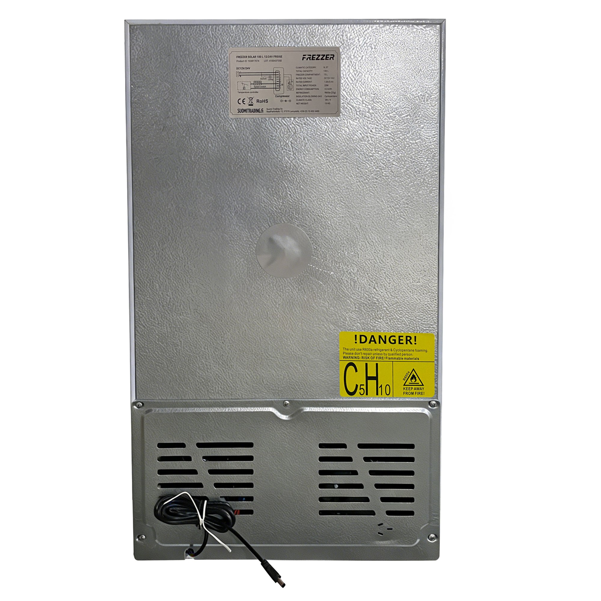 Frezzer Solar 100 L 12/24V - Matkajääkaapit ja Pakastimet - 6438014429335 - 4