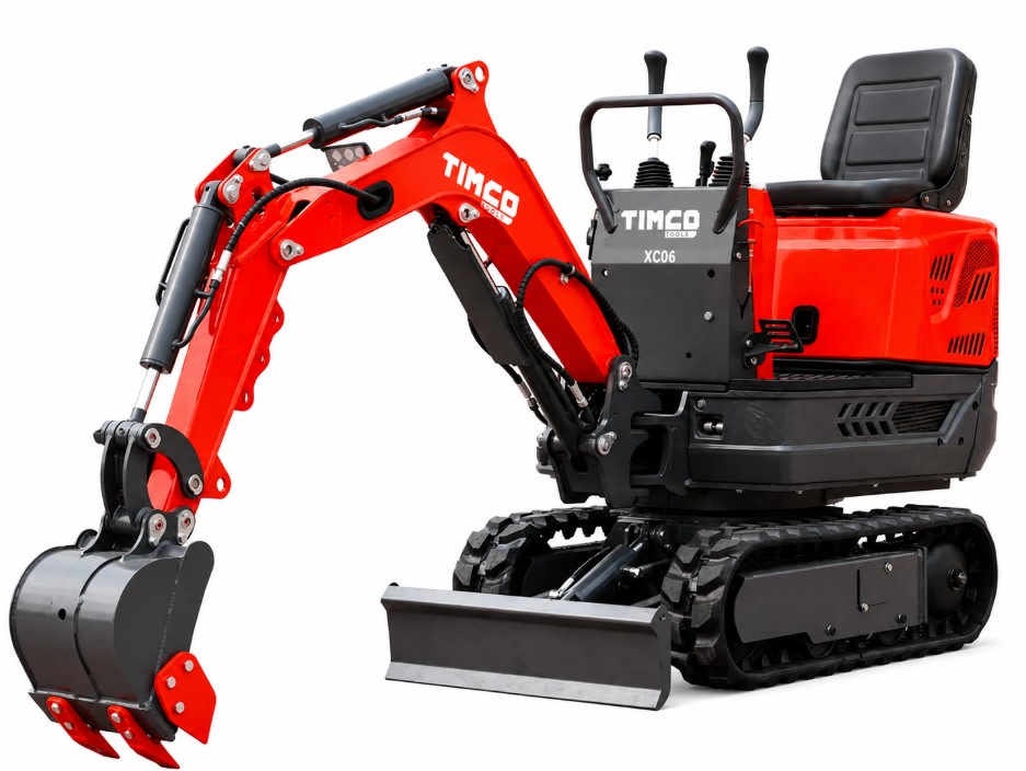 Timco Xc06 600 Kg Minigrävare - Övriga trädgårdsmaskiner - 6438014450391 - 1