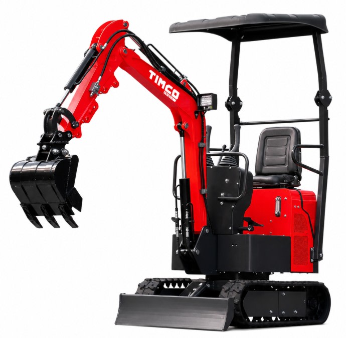 Timco Xc10 1000 Kg Minigrävare - Övriga trädgårdsmaskiner - 6438014450407 - 1