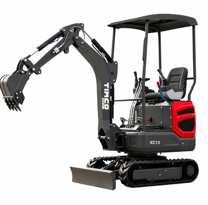 Timco Xc13 1300 Kg Minigrävare - Övriga trädgårdsmaskiner - 6438014450414 - 1