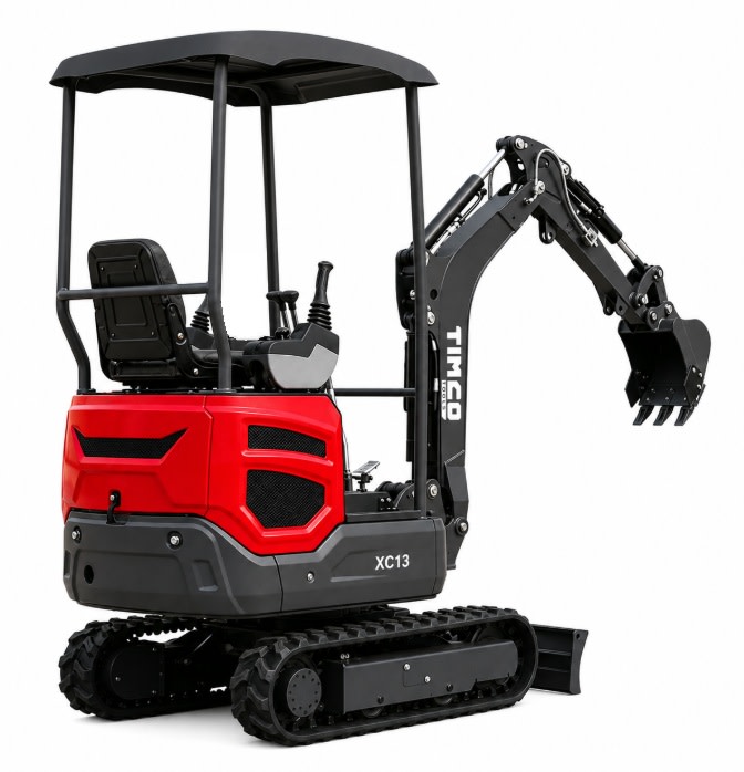Timco Xc13 1300 Kg Minigrävare - Övriga trädgårdsmaskiner - 6438014450414 - 2