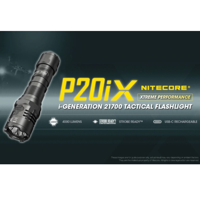 Nitecore P20Ix Taskulamppu - Taskulamput ja Otsalamput - 6952506406722 - 4