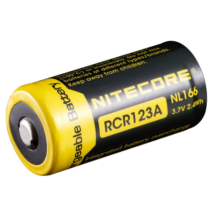Nitecore Nl166 Cr123 Akkuparisto - Taskulamput ja Otsalamput - 6952506490318 - 1