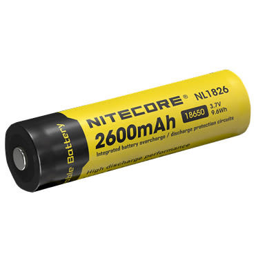 Nitecore Nl1826 Akku - Taskulamput ja Otsalamput - 6952506491483 - 1