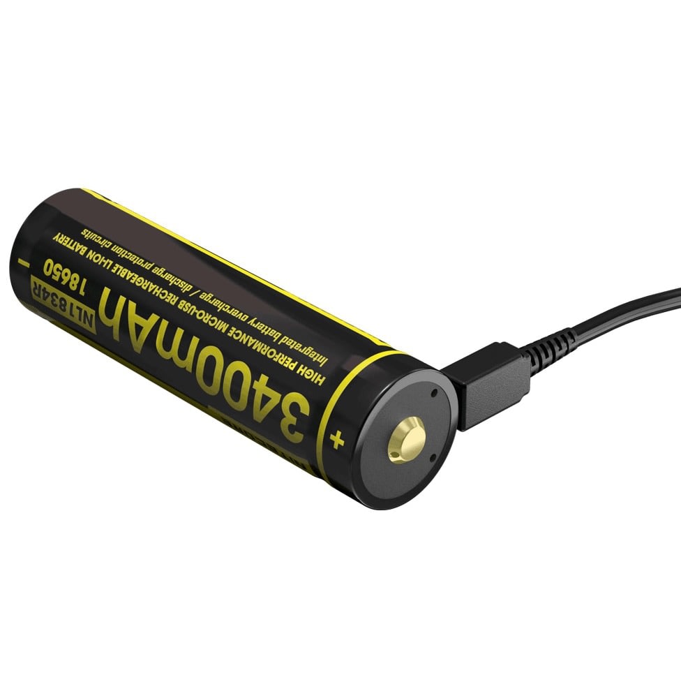Nitecore Nl1834R 18650 3400Mah Akkuparis - Taskulamput ja Otsalamput - 6952506492305 - 2