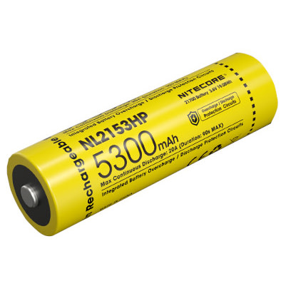 Nitecore Nl2153Hp 5300Mah Akku - Taskulamput ja Otsalamput - 6952506495894 - 1
