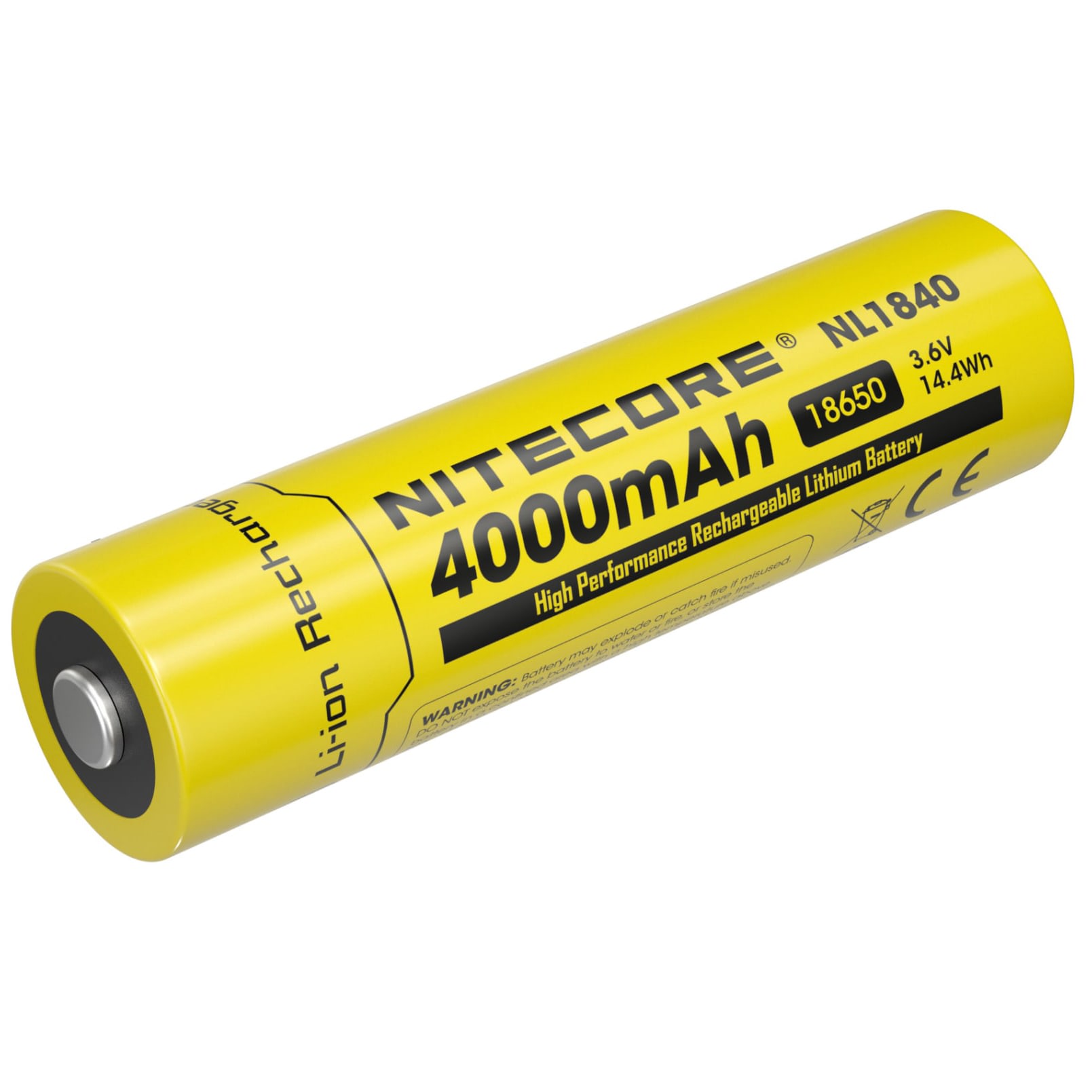 Nitecore Nl1840 Akku - Taskulamput ja Otsalamput - 6952506496396 - 1