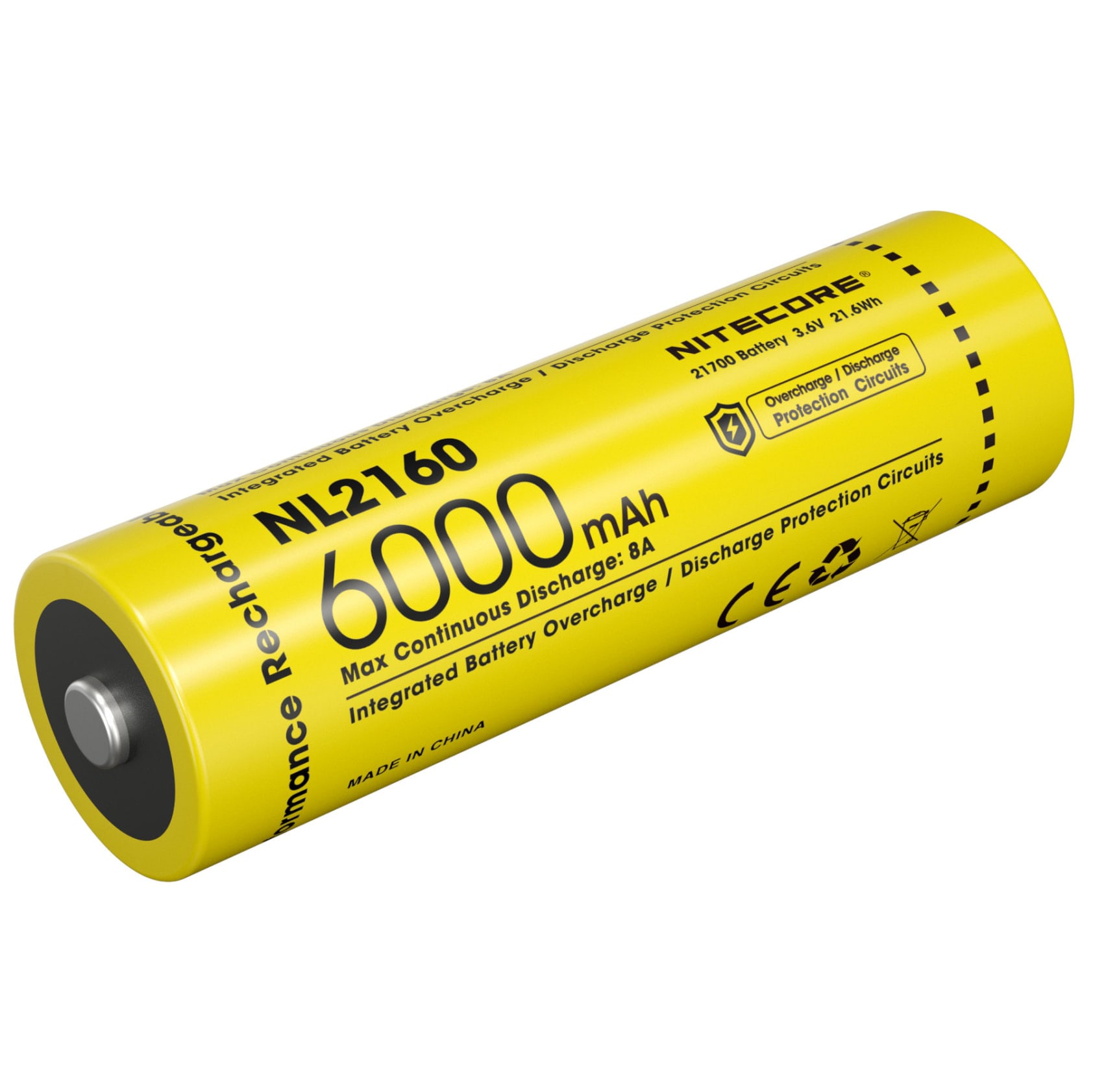 Nitecore Nl2160 (6000Mah) Akku - Taskulamput ja Otsalamput - 6952506496419 - 1