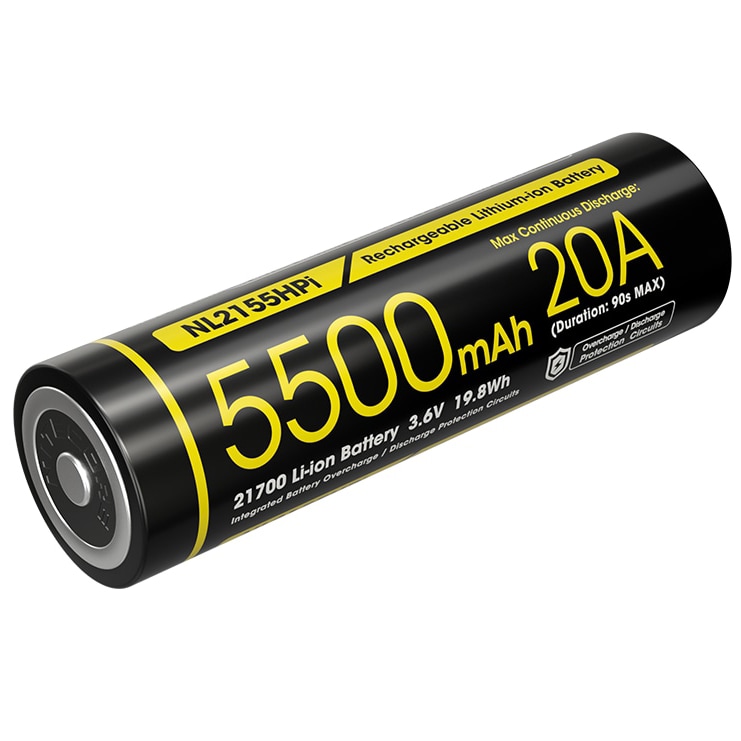 Nitecore Nl2155Hpi Akku - Taskulamput ja Otsalamput - 6952506497225 - 1